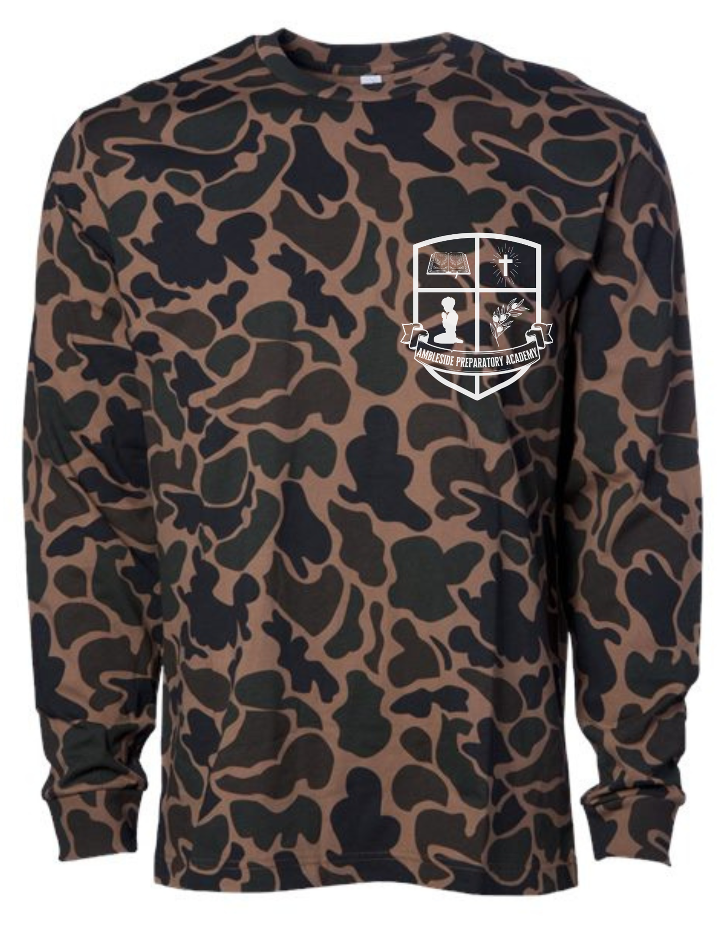 Ambleside Camoflauge Adult Long Sleeve Tee Shirt - (PRE-ORDER)