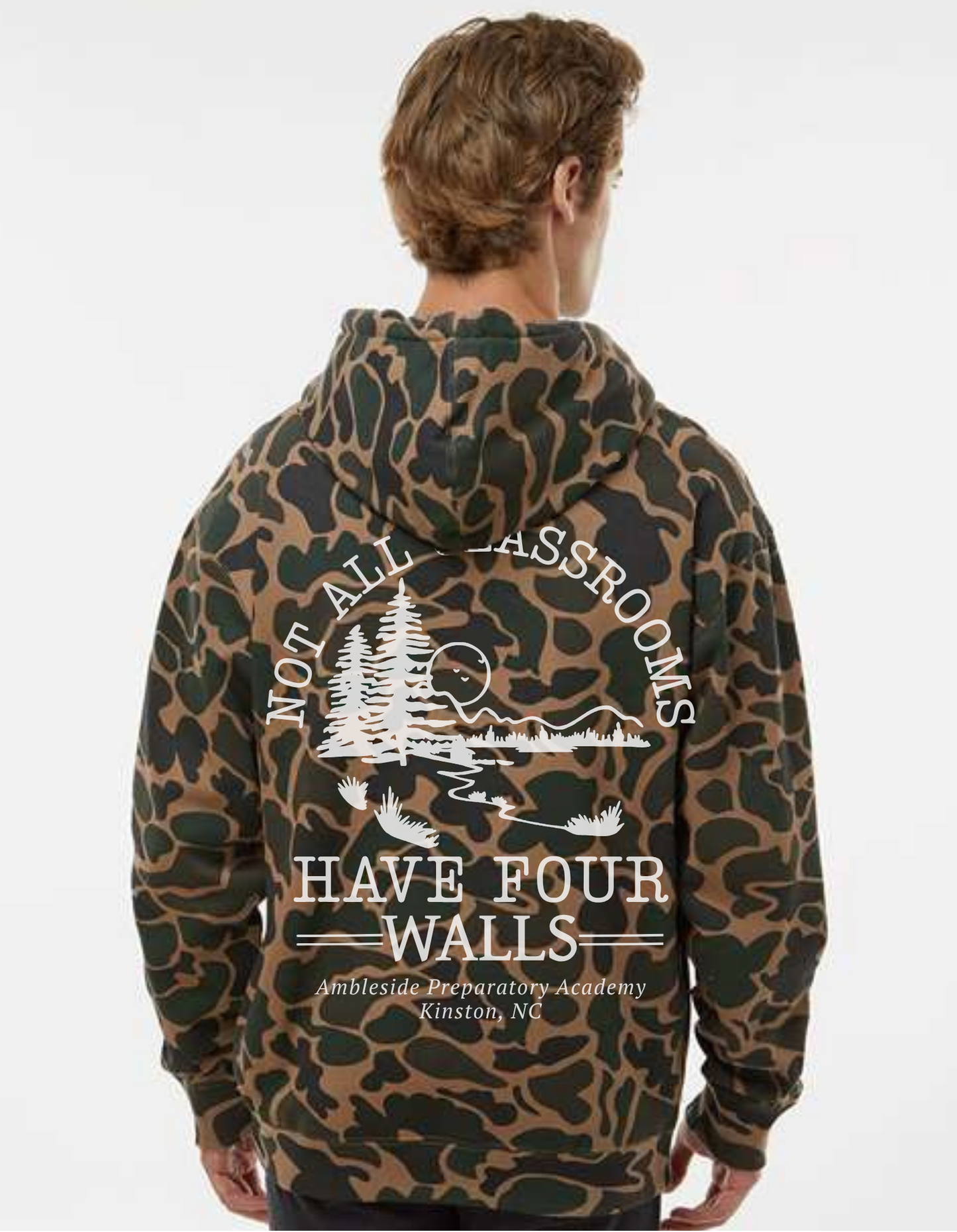 Ambleside Camo Adult Hoodie - (PRE-ORDER)