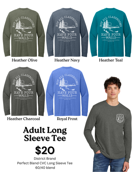 Ambleside Adult Long Sleeve Tee Shirt - (PRE-ORDER)