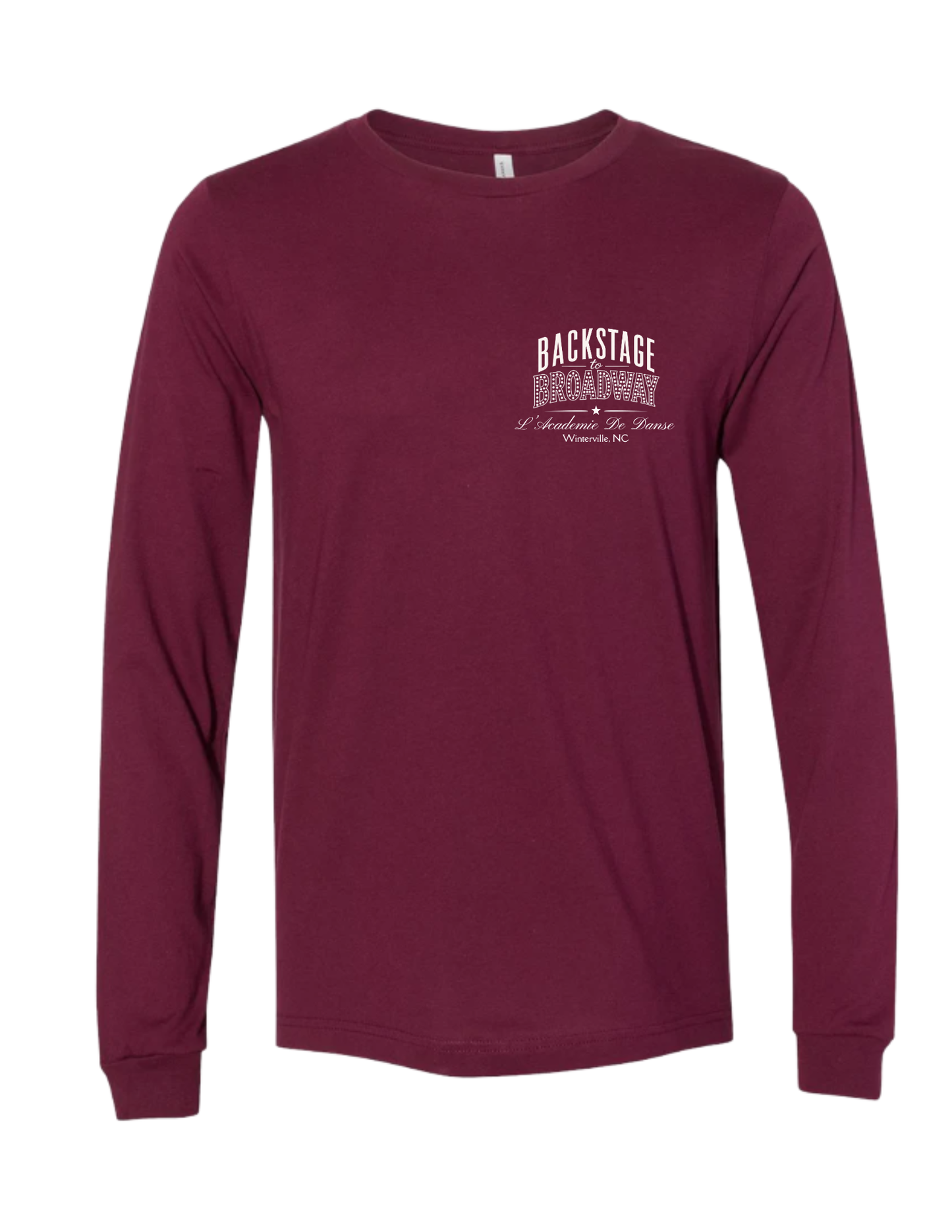 LADD - ADULT - 2026 "Backstage to Broadway" Recital LONG SLEEVE Tee (PRE-ORDER)