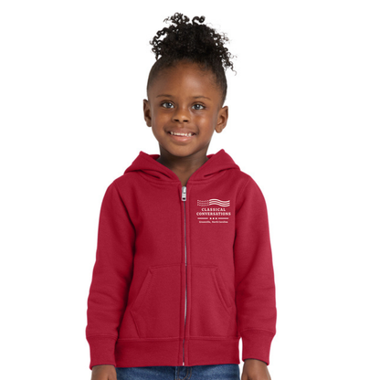 Greenville Classical Conversations TODDLER ZIP Hoodie (PRE-ORDER)