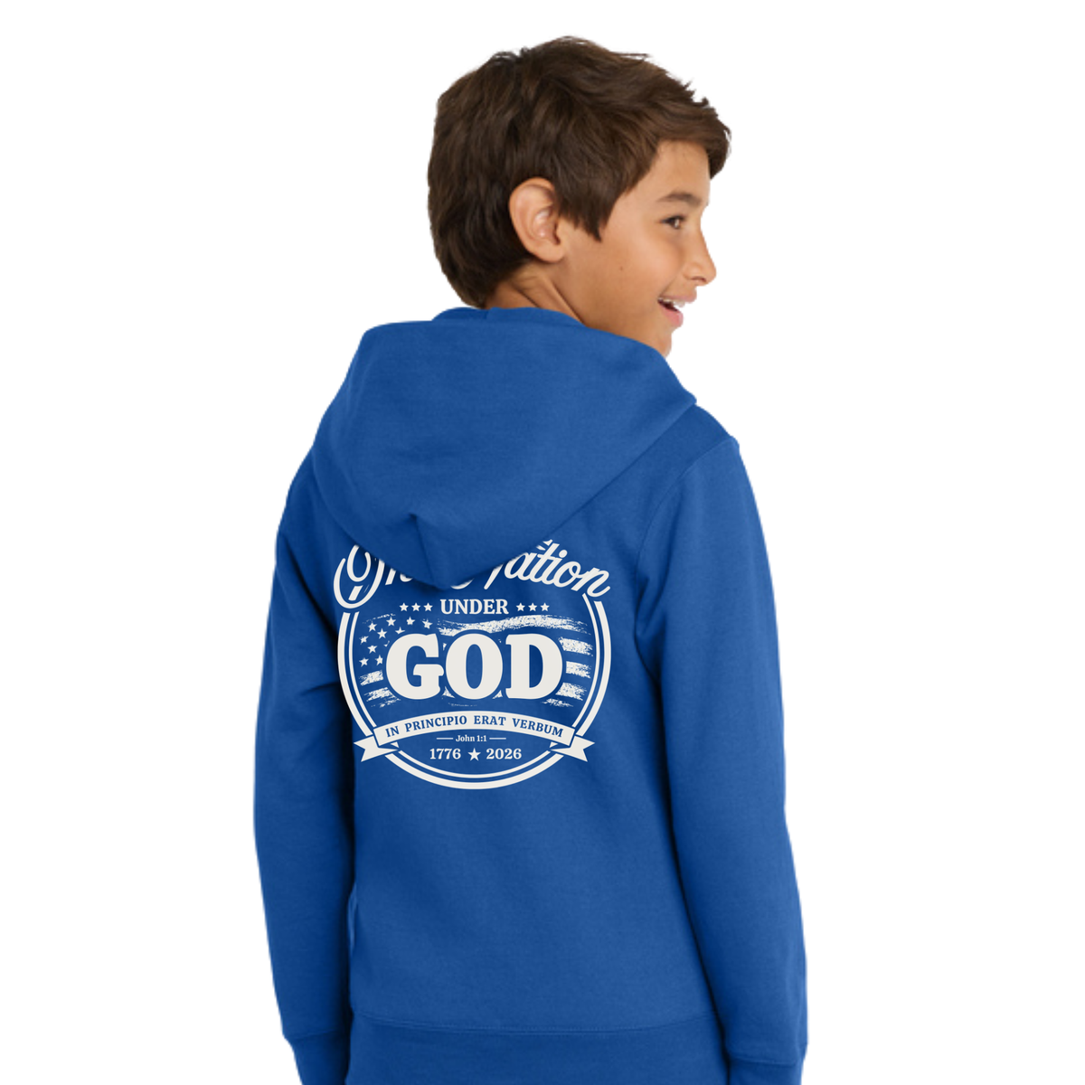 Greenville Classical Conversations YOUTH ZIP FRONT Hoodie (PRE-ORDER)