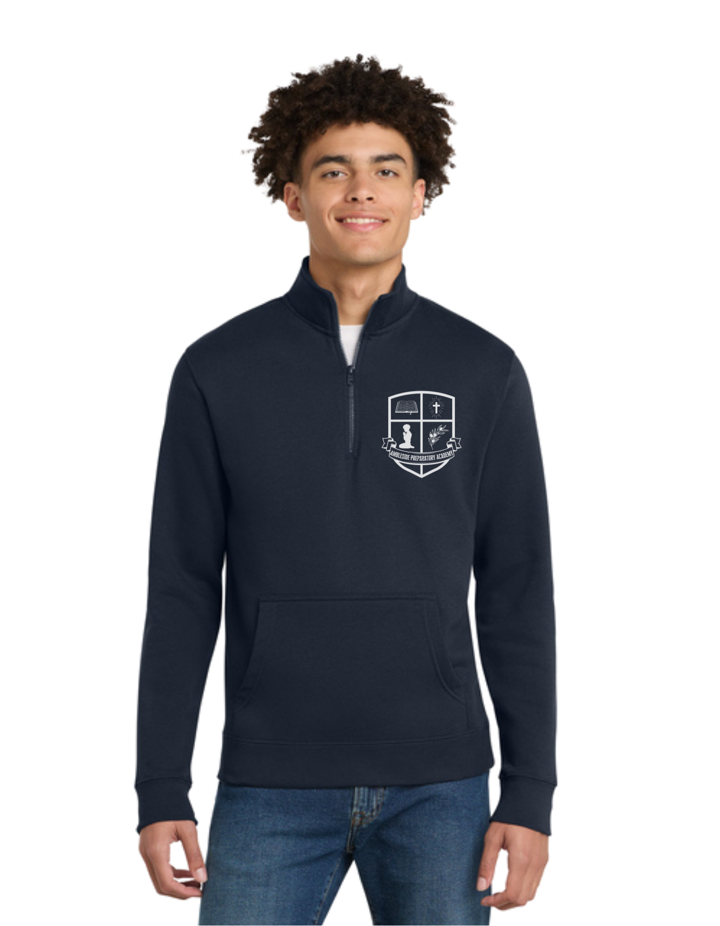 Ambleside Adult 1/4 Zip Sweatshirt - (PRE-ORDER)