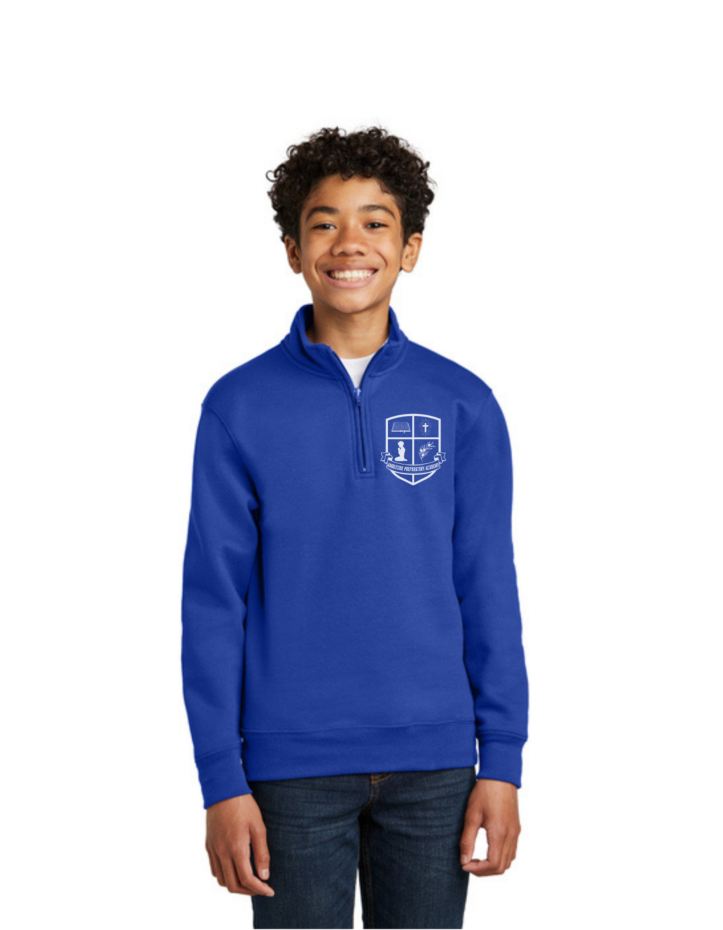 Ambleside YOUTH 1/4 Zip Sweatshirt - (PRE-ORDER)