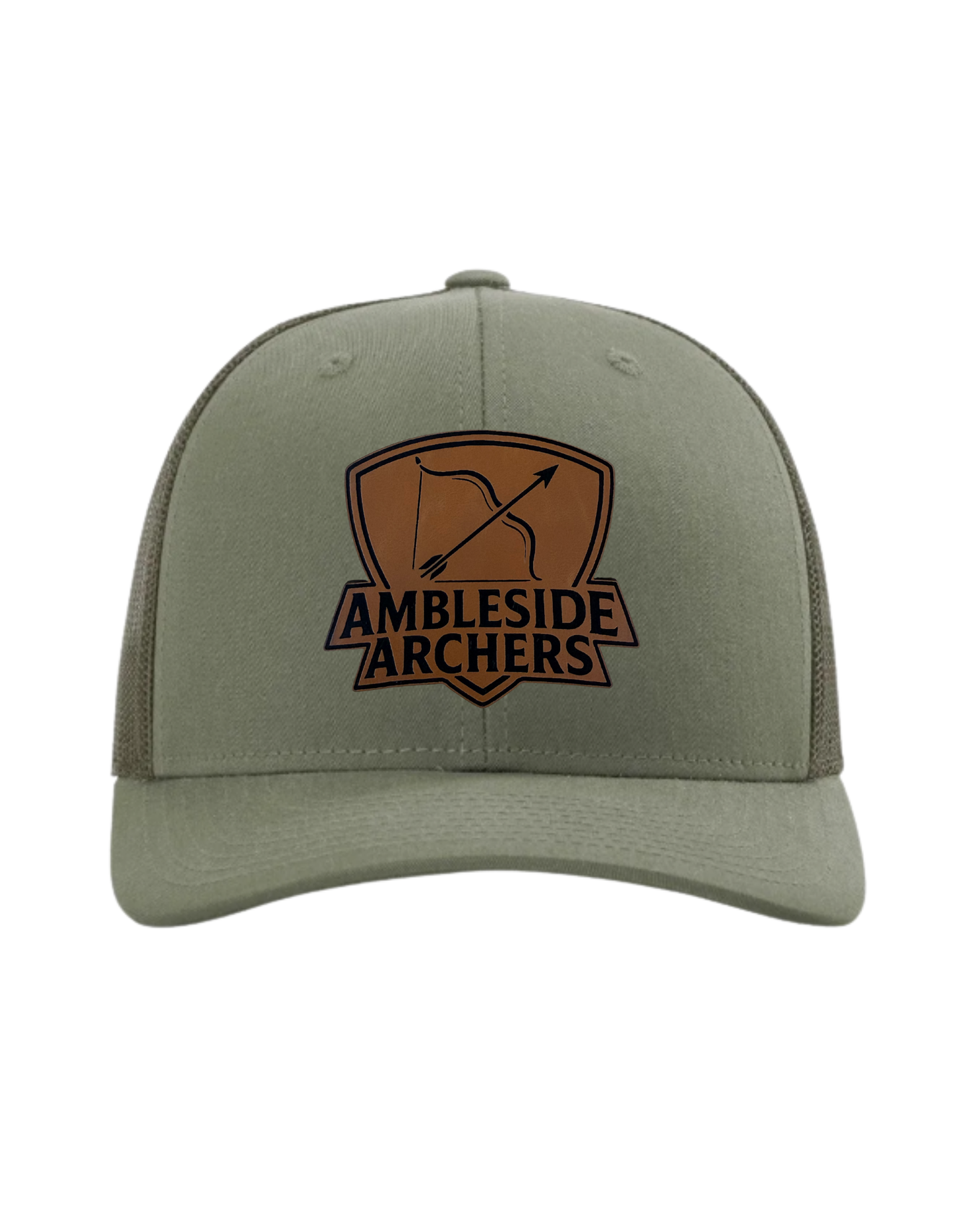 Ambleside Trucker Hat with Leather Patch - (PRE-ORDER)
