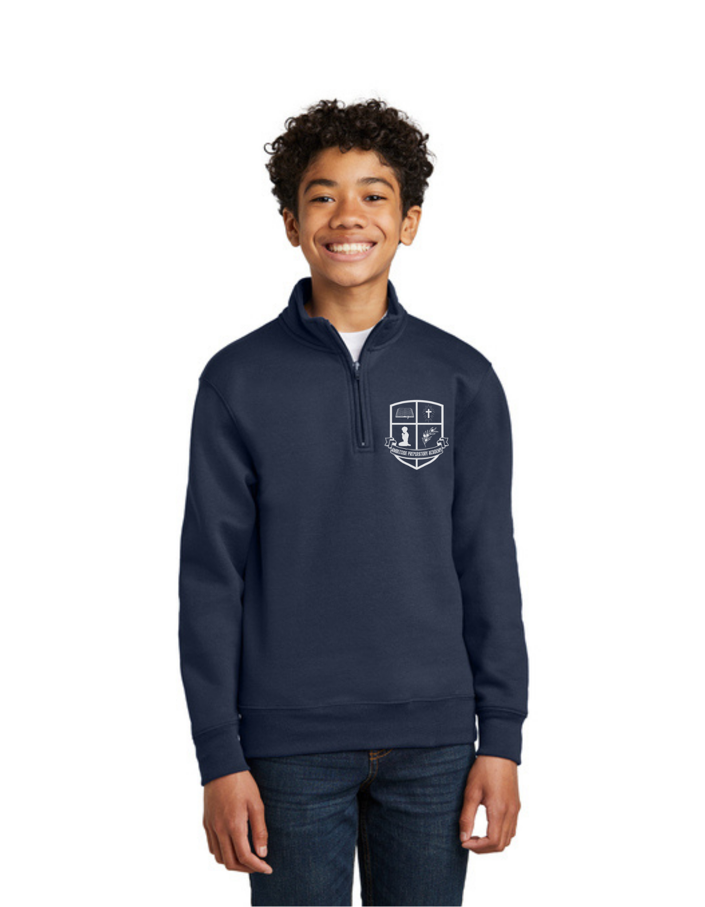 Ambleside YOUTH 1/4 Zip Sweatshirt - (PRE-ORDER)