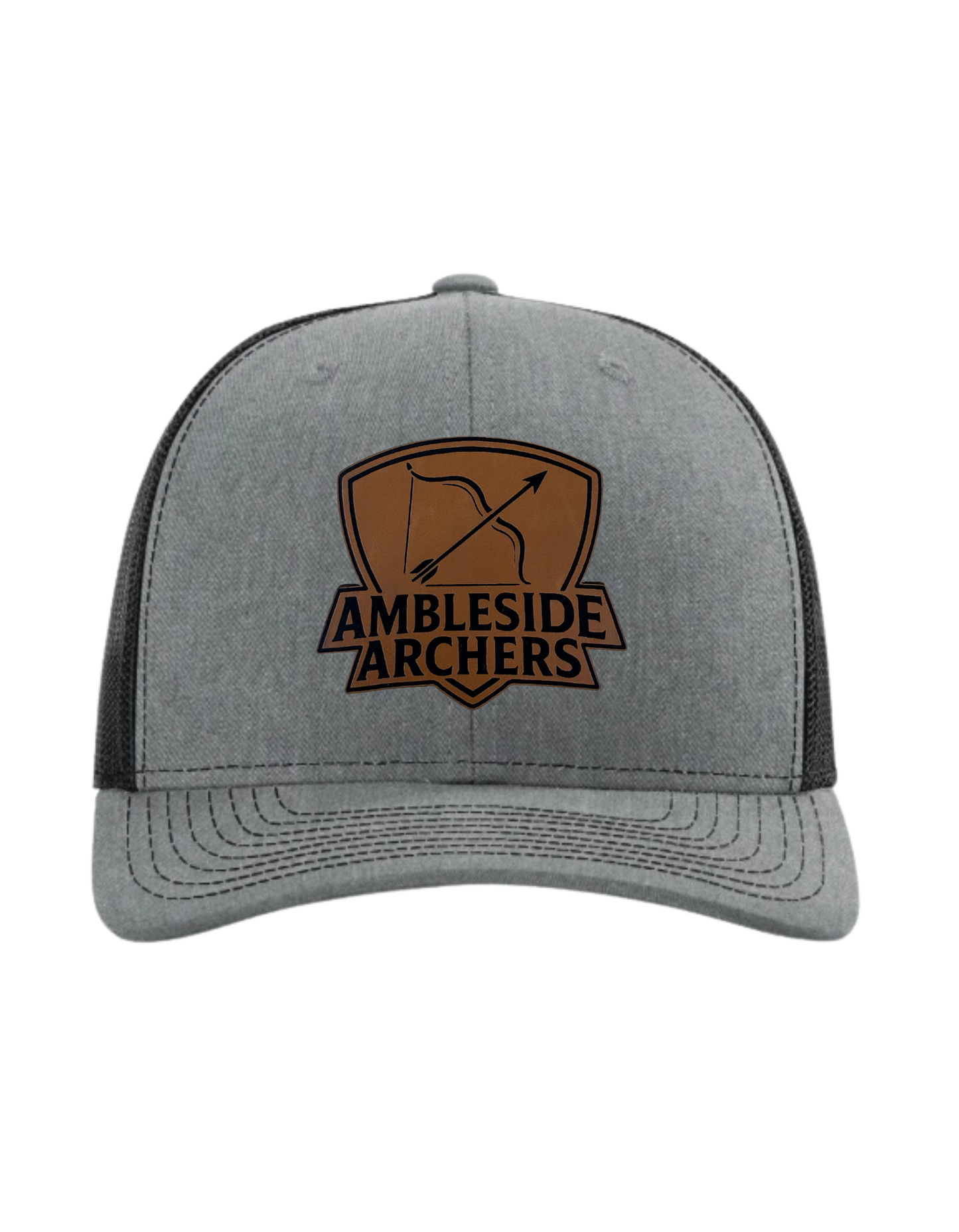 Ambleside Trucker Hat with Leather Patch - (PRE-ORDER)