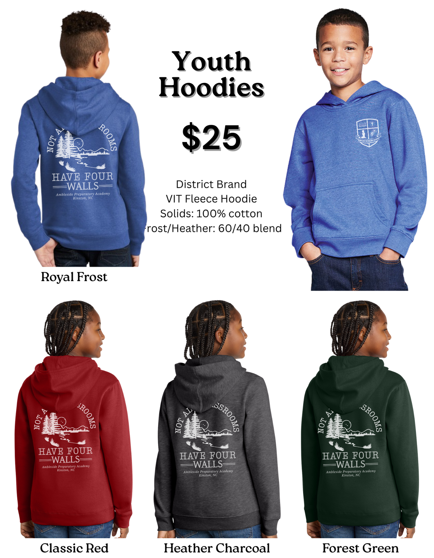 Ambleside Youth Hoodie - (PRE-ORDER)