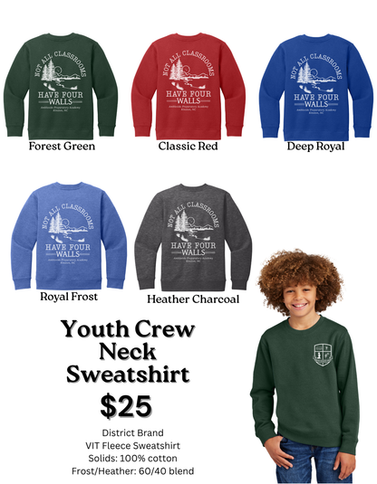Ambleside Youth Crew Neck Sweatshirt- (PRE-ORDER)