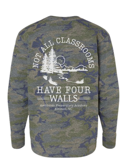 Ambleside LAT Camo YOUTH Long Sleeve Tee Shirt - (PRE-ORDER)