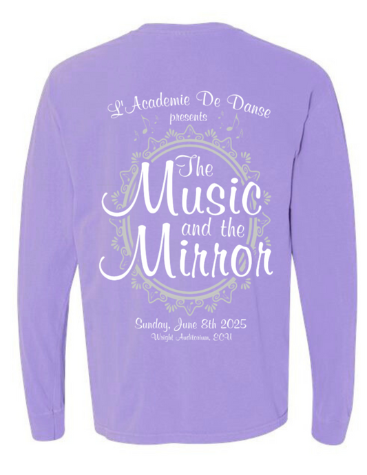 LADD - 2025 Recital Tee - "The Music and the Mirror" - Long Sleeve Adult