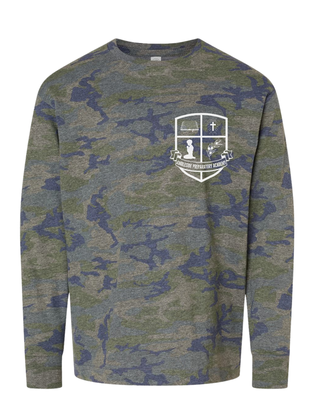 Ambleside LAT Camo YOUTH Long Sleeve Tee Shirt - (PRE-ORDER)