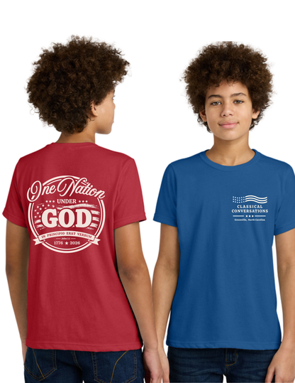 Greenville Classical Conversations YOUTH T-Shirt (PRE-ORDER)