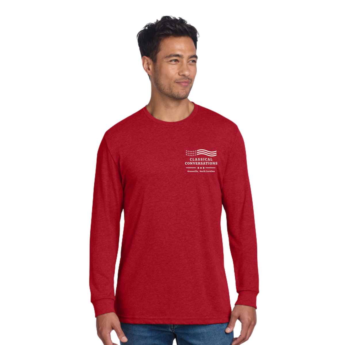 Greenville Classical Conversations ADULT Long Sleeve T-Shirt (PRE-ORDER)