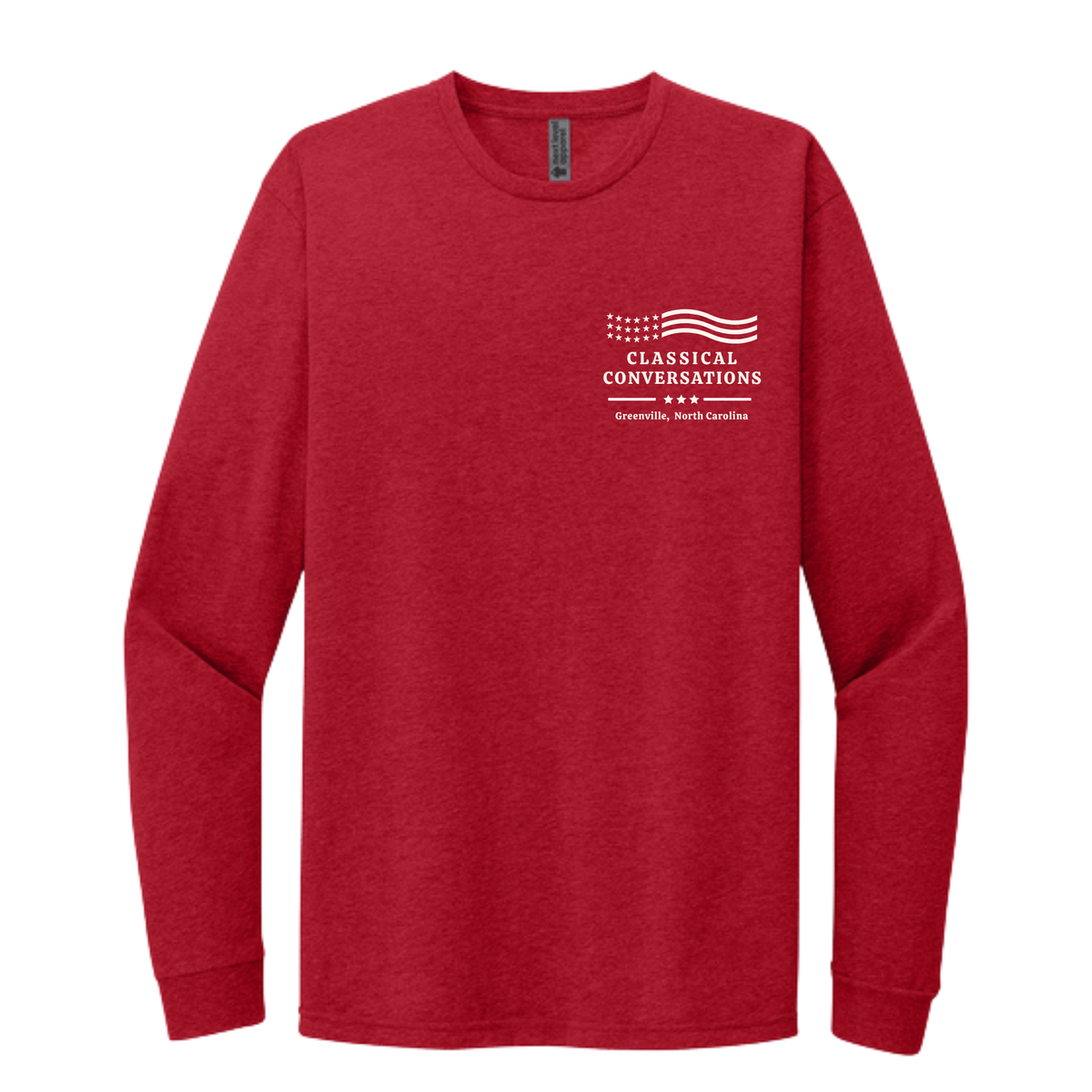 Greenville Classical Conversations ADULT Long Sleeve T-Shirt (PRE-ORDER)