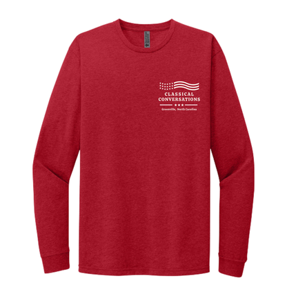 Greenville Classical Conversations ADULT Long Sleeve T-Shirt (PRE-ORDER)
