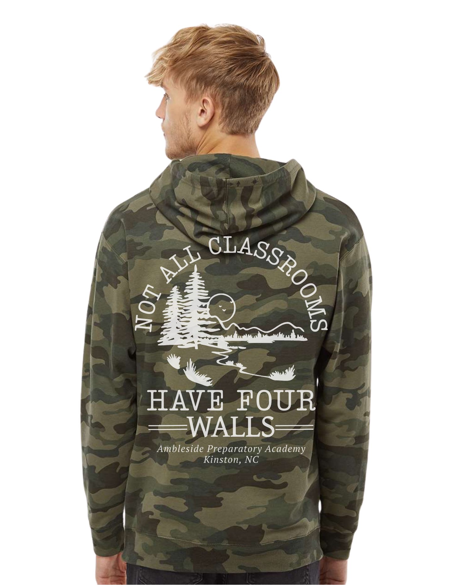 Ambleside Camo Adult Hoodie - (PRE-ORDER)