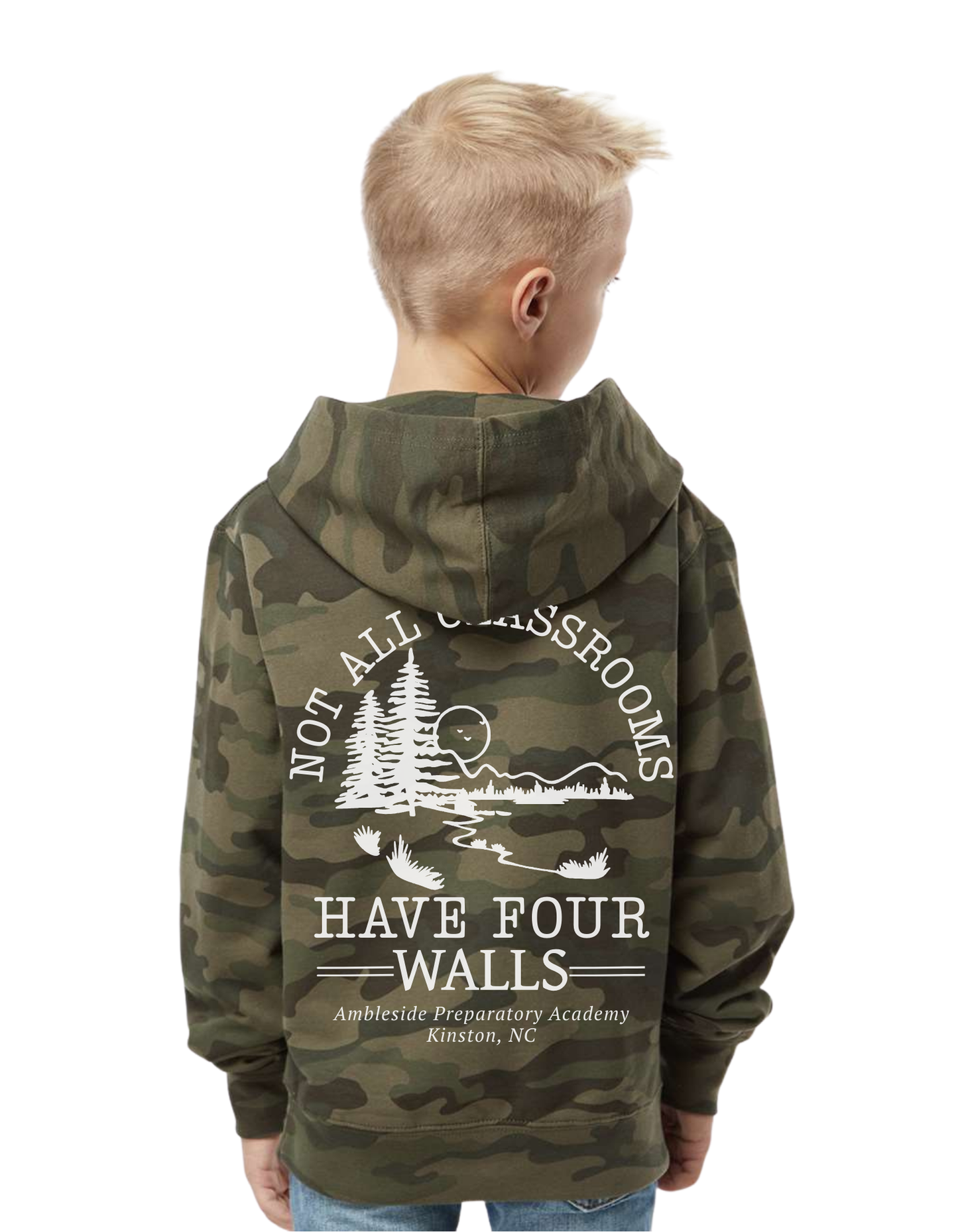Ambleside Camo Youth Hoodie - (PRE-ORDER)