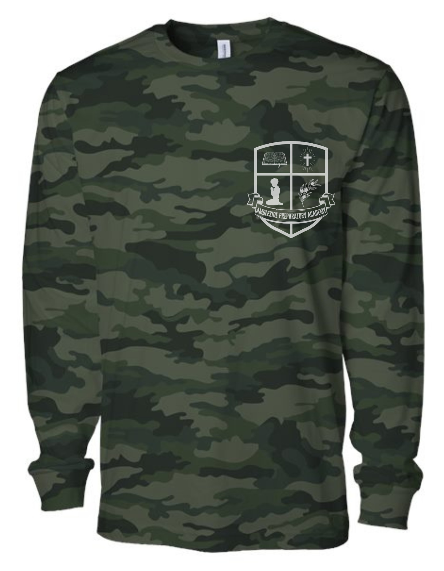 Ambleside Camoflauge Adult Long Sleeve Tee Shirt - (PRE-ORDER)