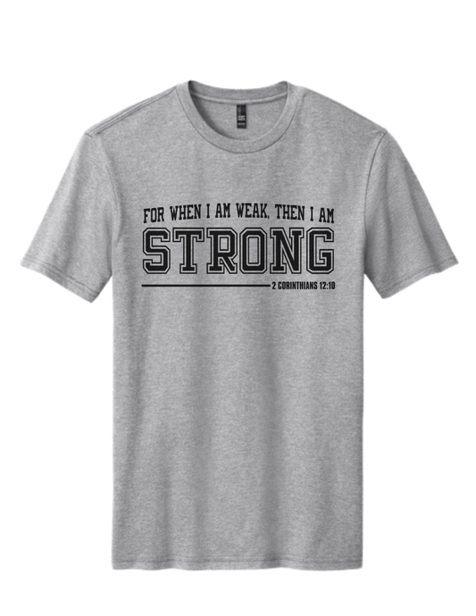 “STRONG” Tee — Fundraiser for Jillian’s Mission Trip (PRE-ORDER)