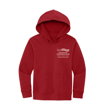 Greenville Classical Conversations YOUTH Hoodie (PRE-ORDER)