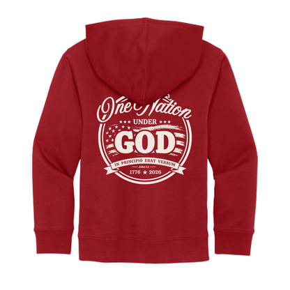 Greenville Classical Conversations YOUTH ZIP FRONT Hoodie (PRE-ORDER)