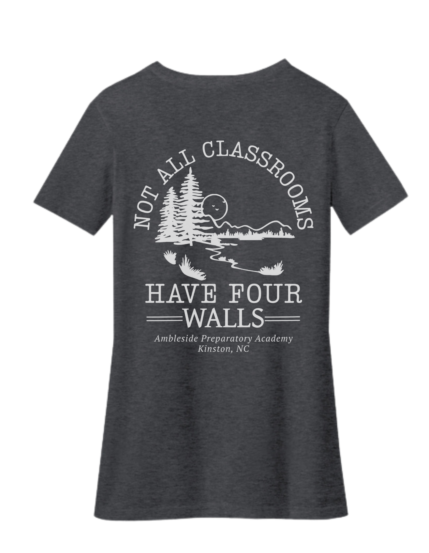 Ambleside Ladies V-Neck Short Sleeve Tee Shirt - (PRE-ORDER)