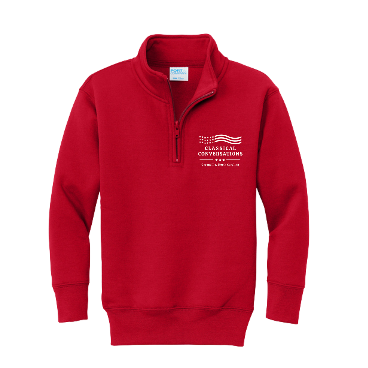 Greenville Classical Conversations YOUTH 1/4 ZIP (PRE-ORDER)