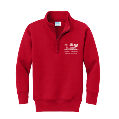 Greenville Classical Conversations YOUTH 1/4 ZIP (PRE-ORDER)