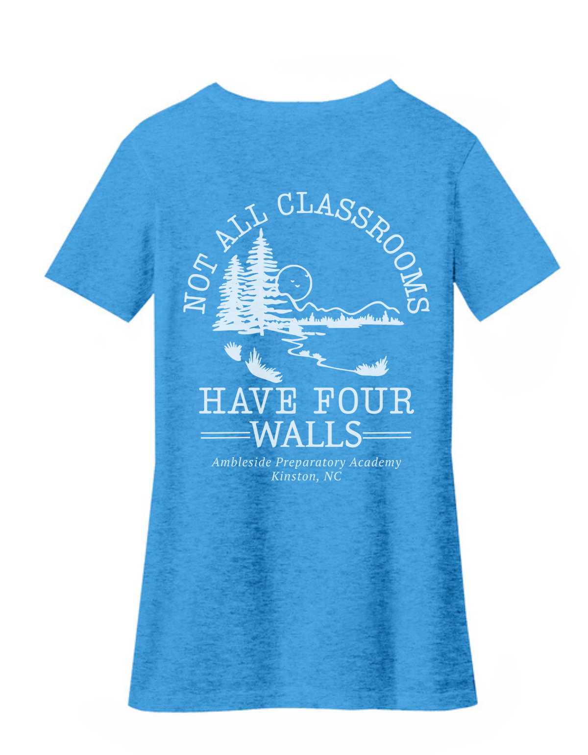 Ambleside Ladies V-Neck Short Sleeve Tee Shirt - (PRE-ORDER)