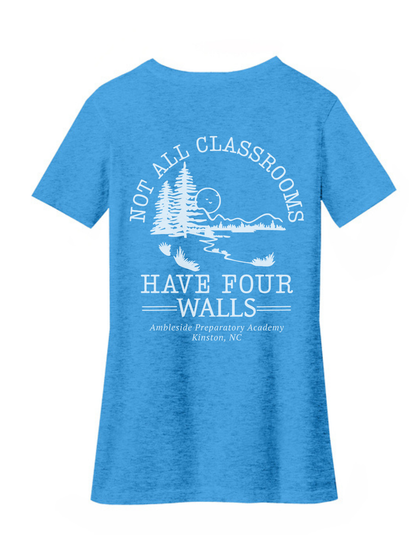 Ambleside Ladies V-Neck Short Sleeve Tee Shirt - (PRE-ORDER)