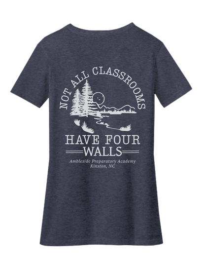 Ambleside Ladies V-Neck Short Sleeve Tee Shirt - (PRE-ORDER)