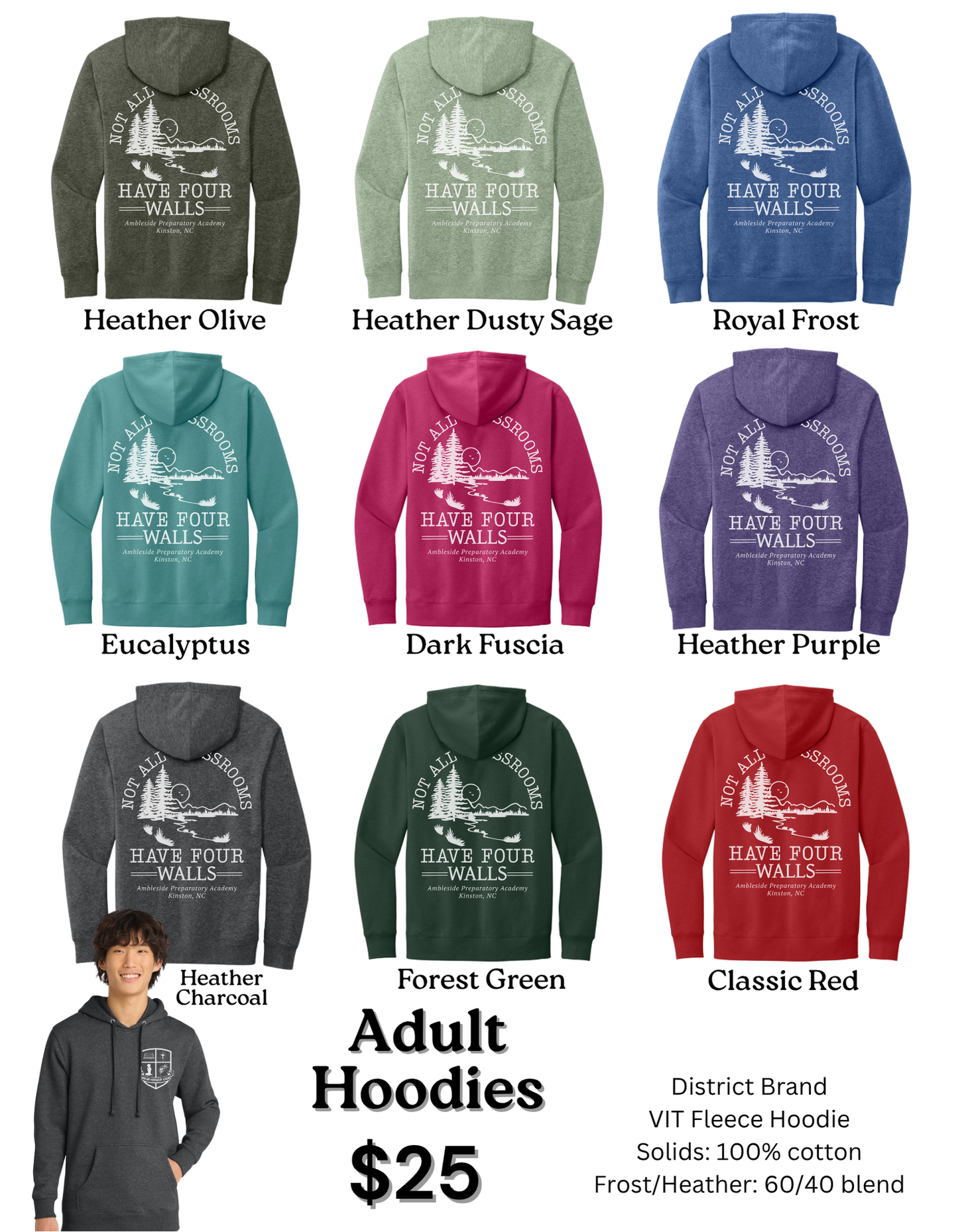 Ambleside Adult Hoodie - (PRE-ORDER)