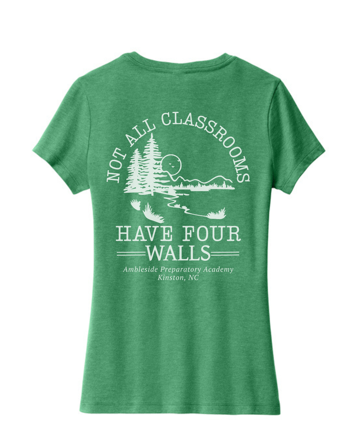 Ambleside Ladies V-Neck Short Sleeve Tee Shirt - (PRE-ORDER)