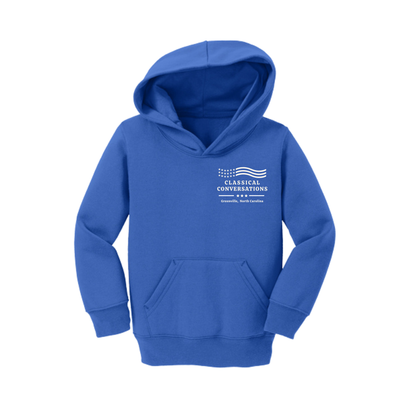 Greenville Classical Conversations TODDLER Hoodie (PRE-ORDER)