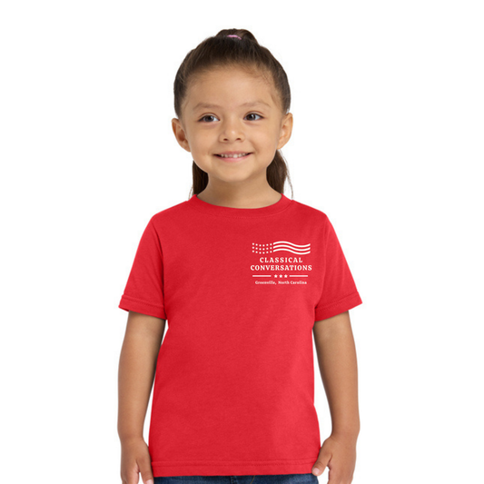 Greenville Classical Conversations TODDLER T-Shirt (PRE-ORDER)