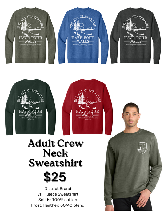 Ambleside Adult Crew Neck Sweatshirt - (PRE-ORDER)