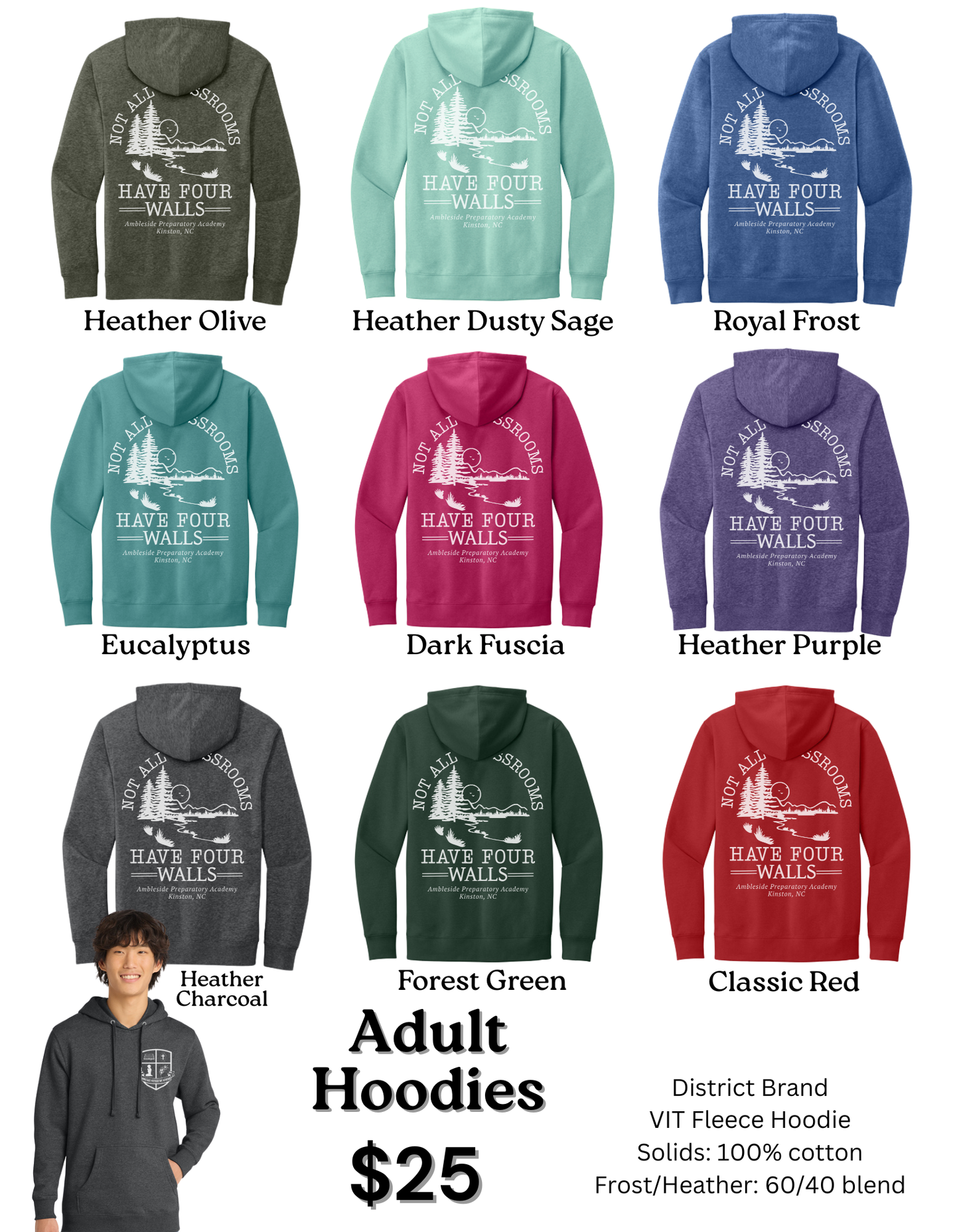 Ambleside Adult Hoodie - (PRE-ORDER)