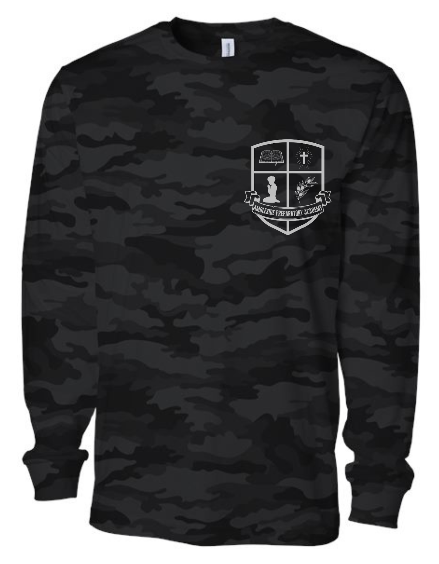 Ambleside Camoflauge Adult Long Sleeve Tee Shirt - (PRE-ORDER)